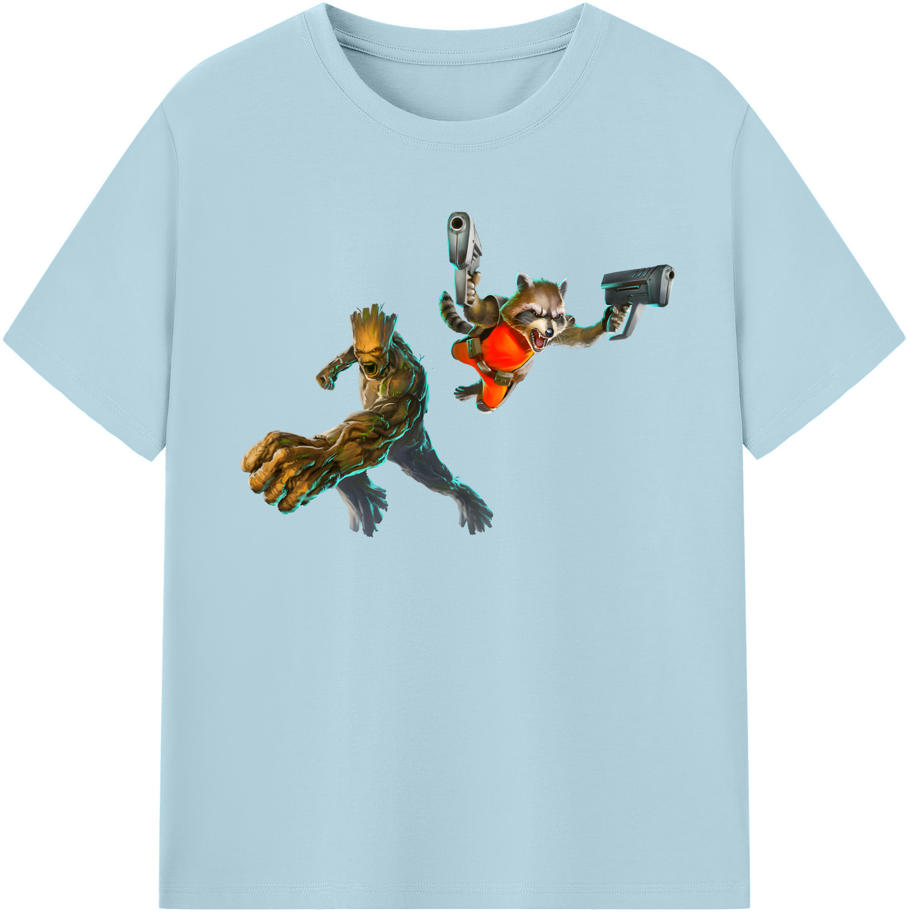 （画像用） アベンジャーズ The Avengers 綿100％半袖Tシャツ（フロントプリント）